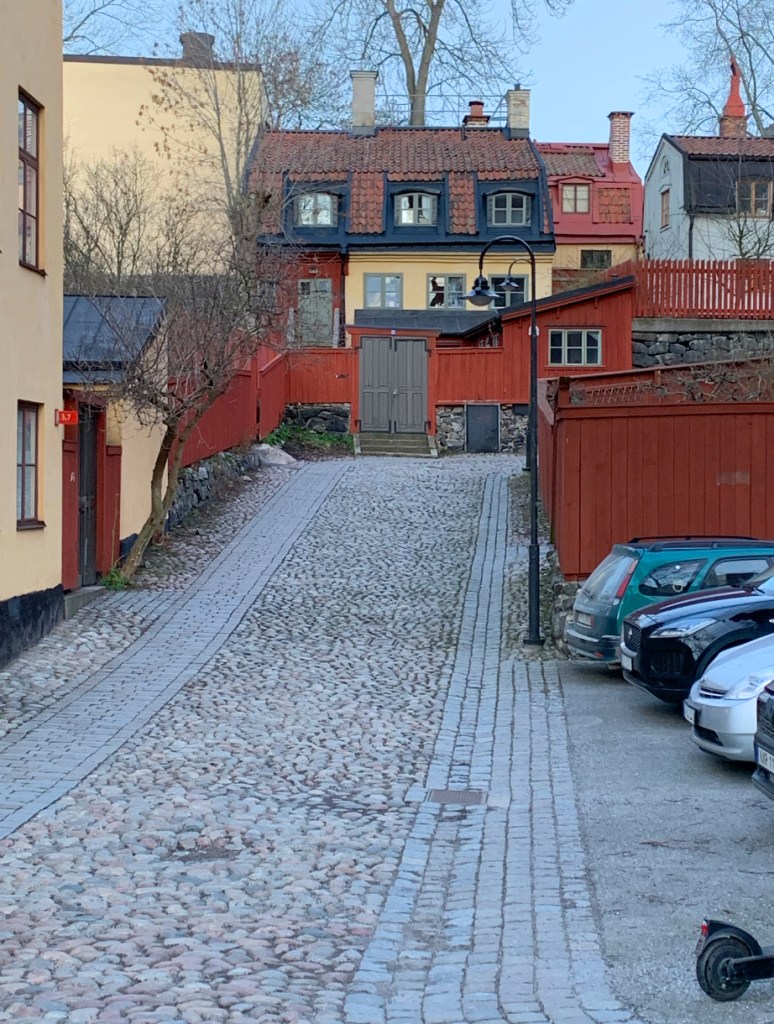 Casas por el barrio de Sodermalm