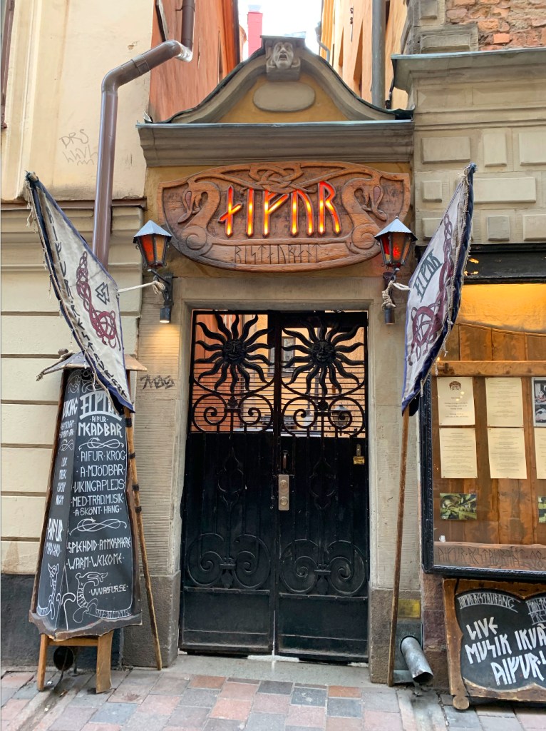 Restaurante vikingo Afir en Gamla Stan